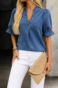 Ashley | Esencial Vintage con Cuello en V