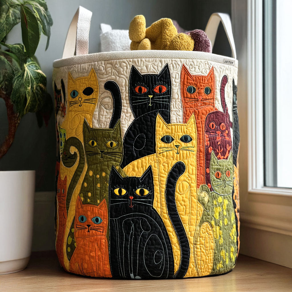 Gato | Cesto Artesanal de Ropa