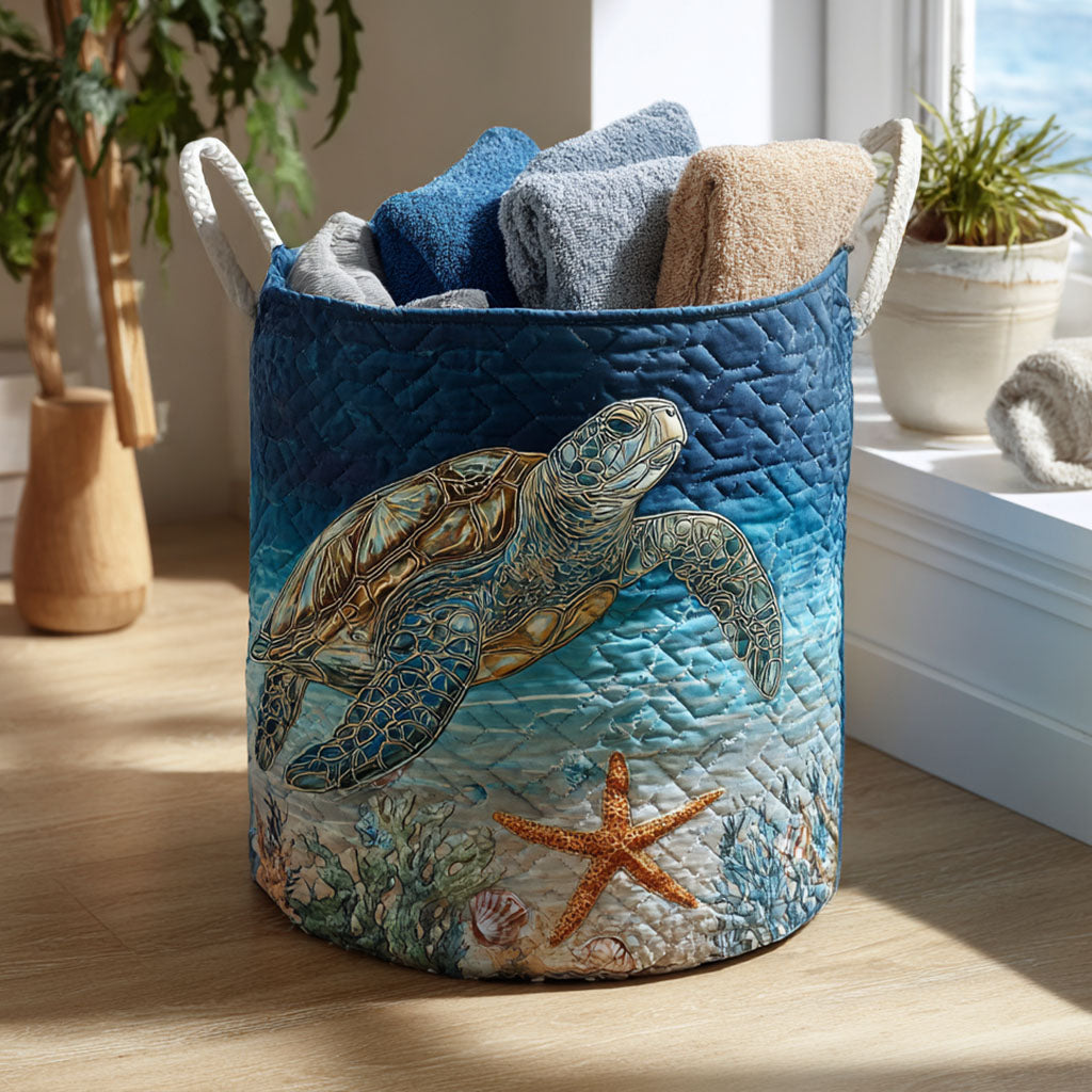 Tortuga Acolchada | Cesto Artesanal