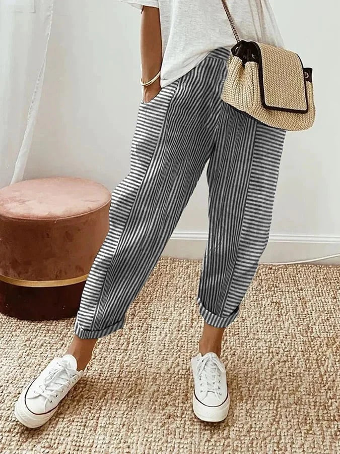 AMYNELLE – PANTALONES LIGEROS Y FAVORECEDORES