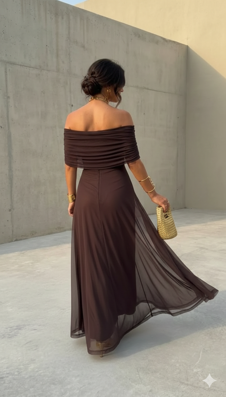 Vestido Uma™ - Largo Fluido