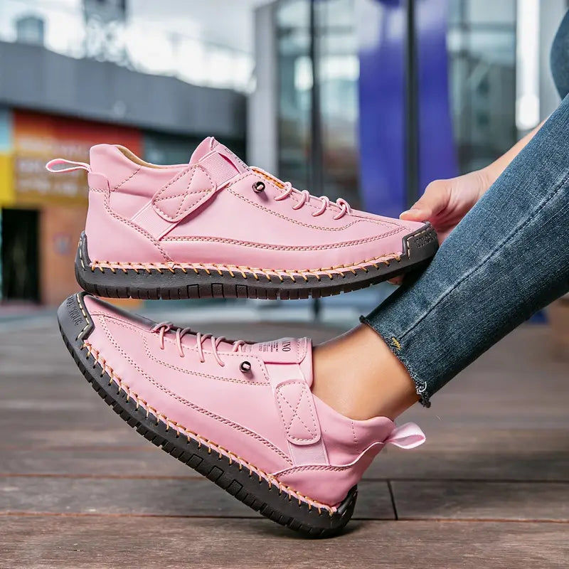 NOVIRA™ |  Zapatillas Ortopédicas de Piel con Amortiguación