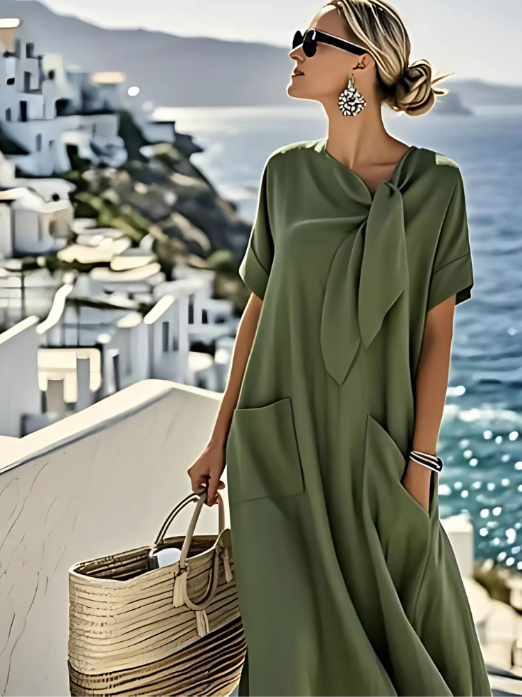 Ella™ Elegant Dress with Pockets